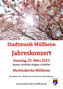 Jahreskonzert 2023 Stadtmusik Müllheim