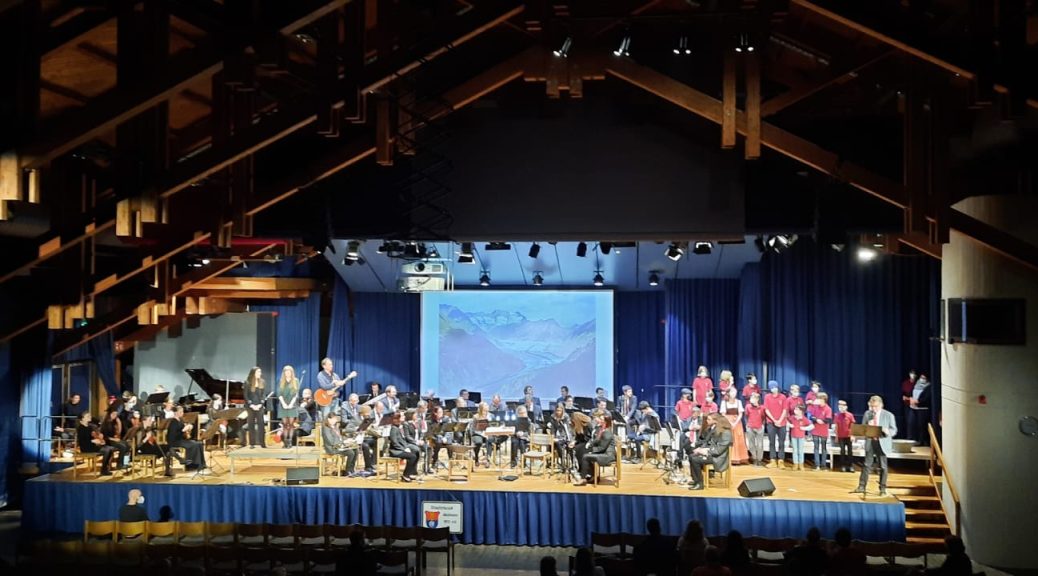 Eine musikalische Alpenreise, Konzert der Stadtmusik Müllheim