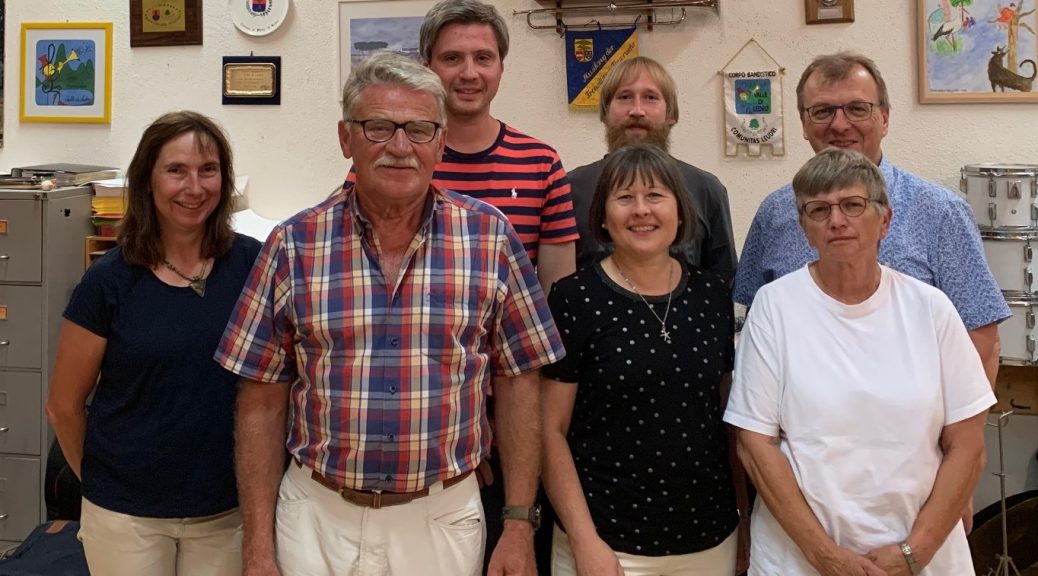 Vorstand Stadtmusik Müllheim 2022